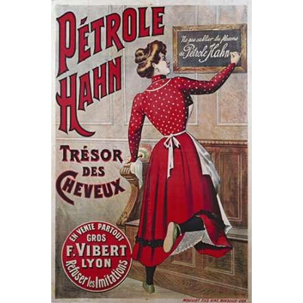 ArtDirectPetrole Hahn 9x14 UnFramed Art Print Poster Ready for Framing by Lautrec, Boulanger