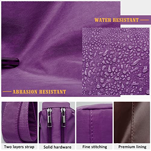 Image of VOLGANIK ROCK RFID Purses for Women Fabric Nylon Multi Pocket Crossbody Bag Ladies Travel Handbag