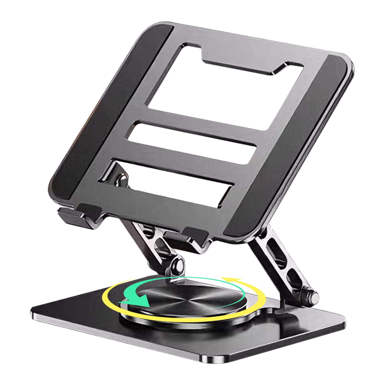 Rotation à 360° pour ordinateur portable avec ce support ergonomique ventilé - 8