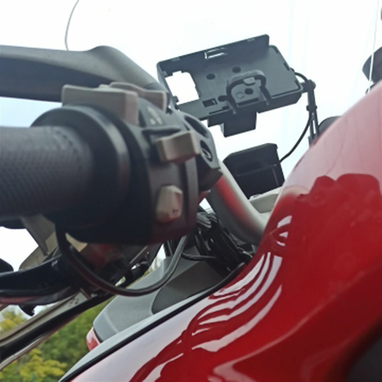 Rehausseur De Guidon Pour Ducati Multistrada 1200/1260/950 – Alliage D'Aluminium Argenté, Améliore Le Confort
