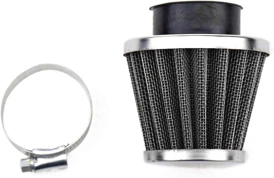 HIAORS 35mm Air Filter Cleaner for Kazuma Meerkat Kids 50cc 70cc 110cc Coolster 3125B 125cc TaoTao Buyang Coolsport Coolster 3050A 3050AX 3050B Lifan ATV Dirt Pit Bike Honda CB100 CB125 CB160 CB175