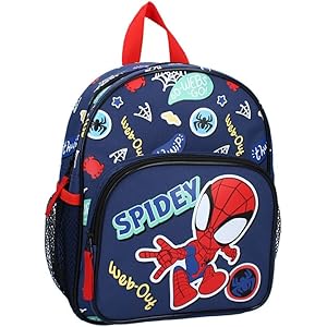 Mochila Carro Niño Safta Spiderman Attack Mochila De Guarderu00eda