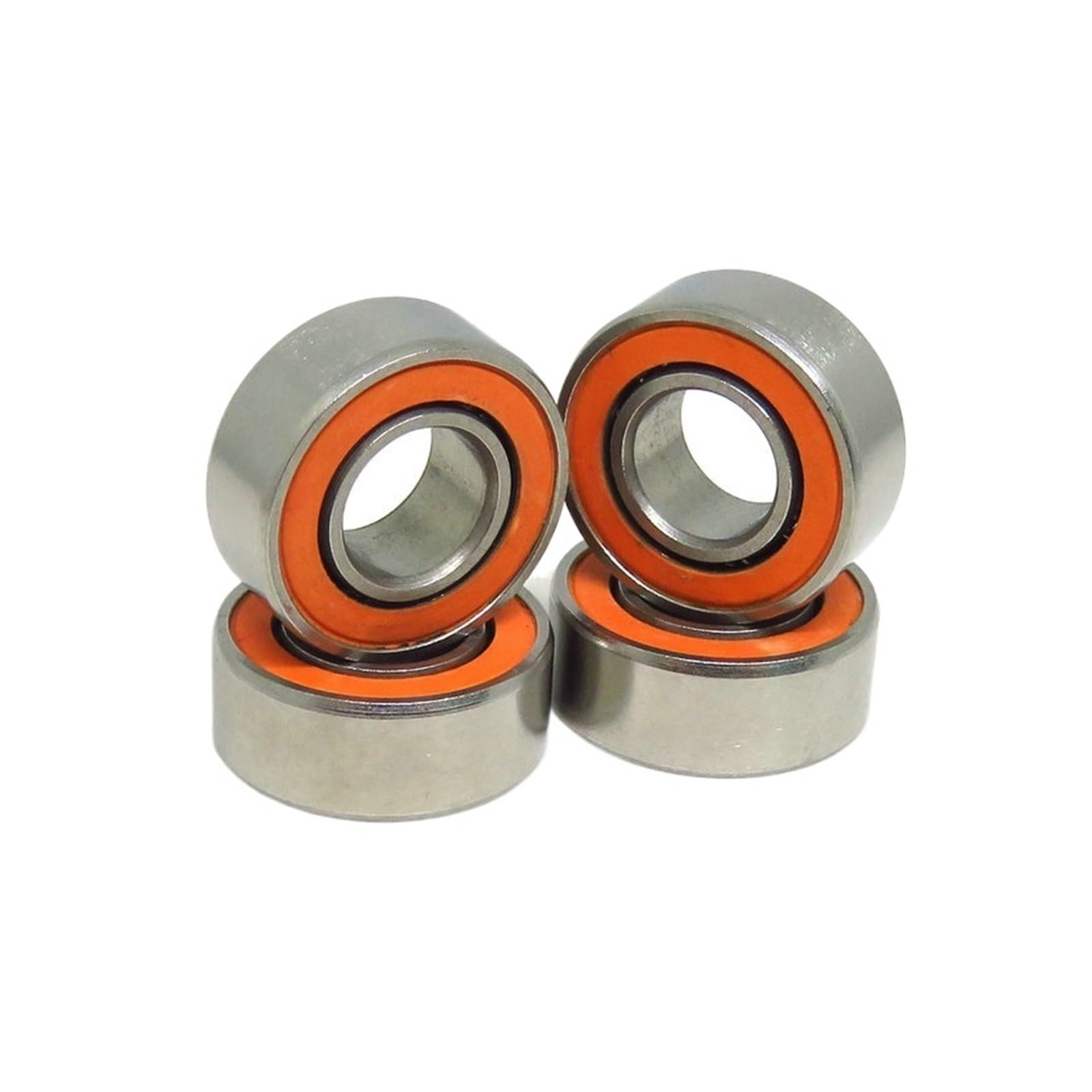 Lot de 10 roulements à Billes Hybrides en céramique S688ZZ 6 x 13 5, Acier Inoxydable, S686 S686C 2RS RS 2OS(S686C-2OS)