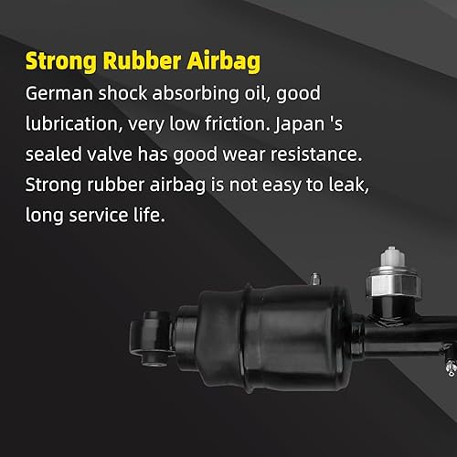 Miniatura 6 de LUFT MEISTAR 2 amortiguadores de aire hidráulico trasero compatibles con Infiniti QX56 2011-2013, compatible con Infiniti QX80