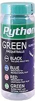 Vista 2 de Python 3-Ball Can (verde) bolas de raqueta (súper rápidas con visibilidad óptima)
