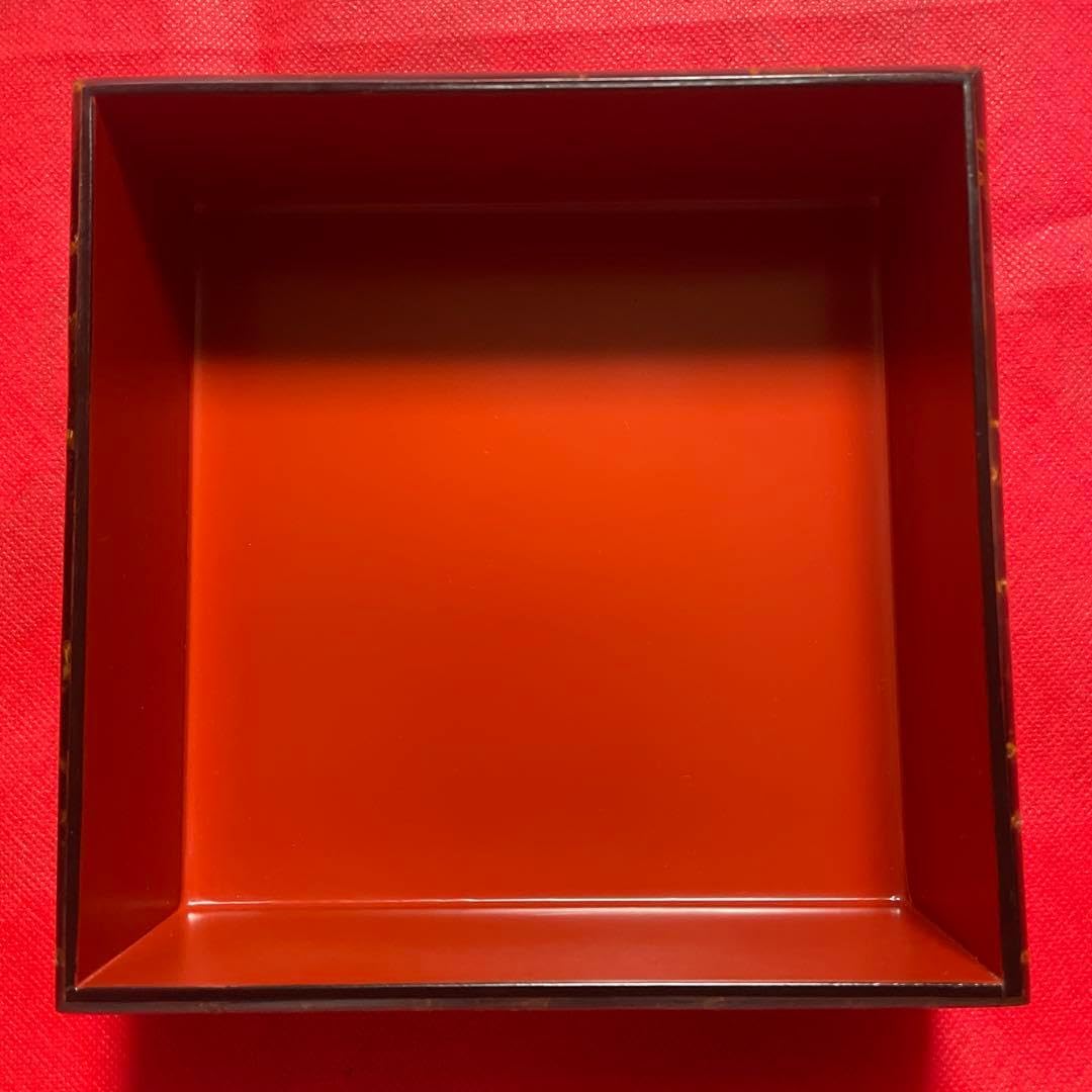 桜皮 胴盛二段重箱 6寸