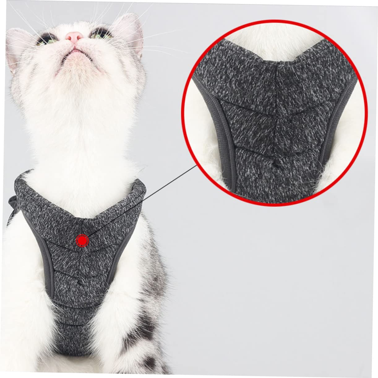 FOMIYES 3stücke Leichtes Katzen-Geschirr Atmungsaktivem Material Komfortable Brustgurte Für Katzen Für