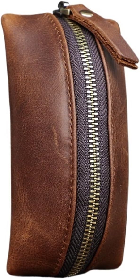 Keychain Bag Handbag Earphone Pouch Data Cable Pouches Suitable For Portable Small Handbags(Coffee)