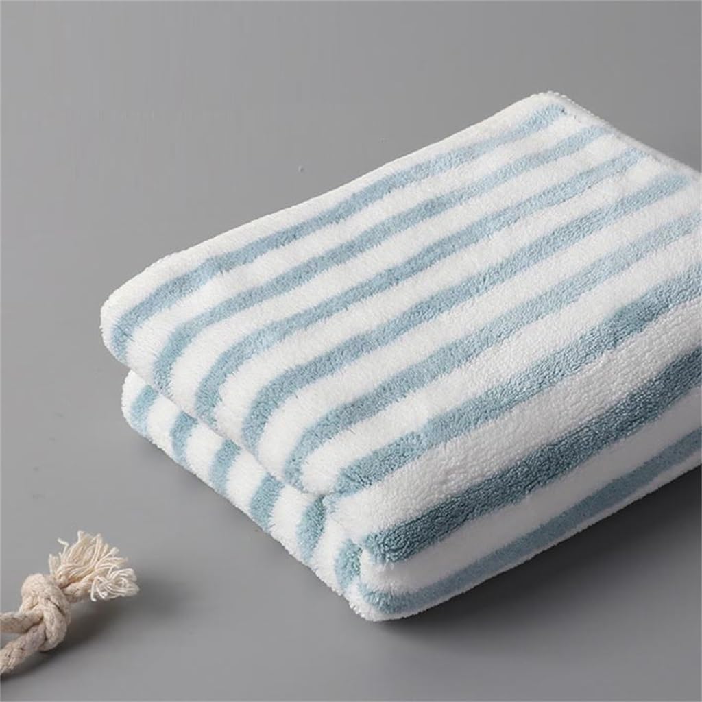 Coral Velvet Towel Pinstripe Towel Bath Towel Kitchen Towel Rag Hand Towel Towel