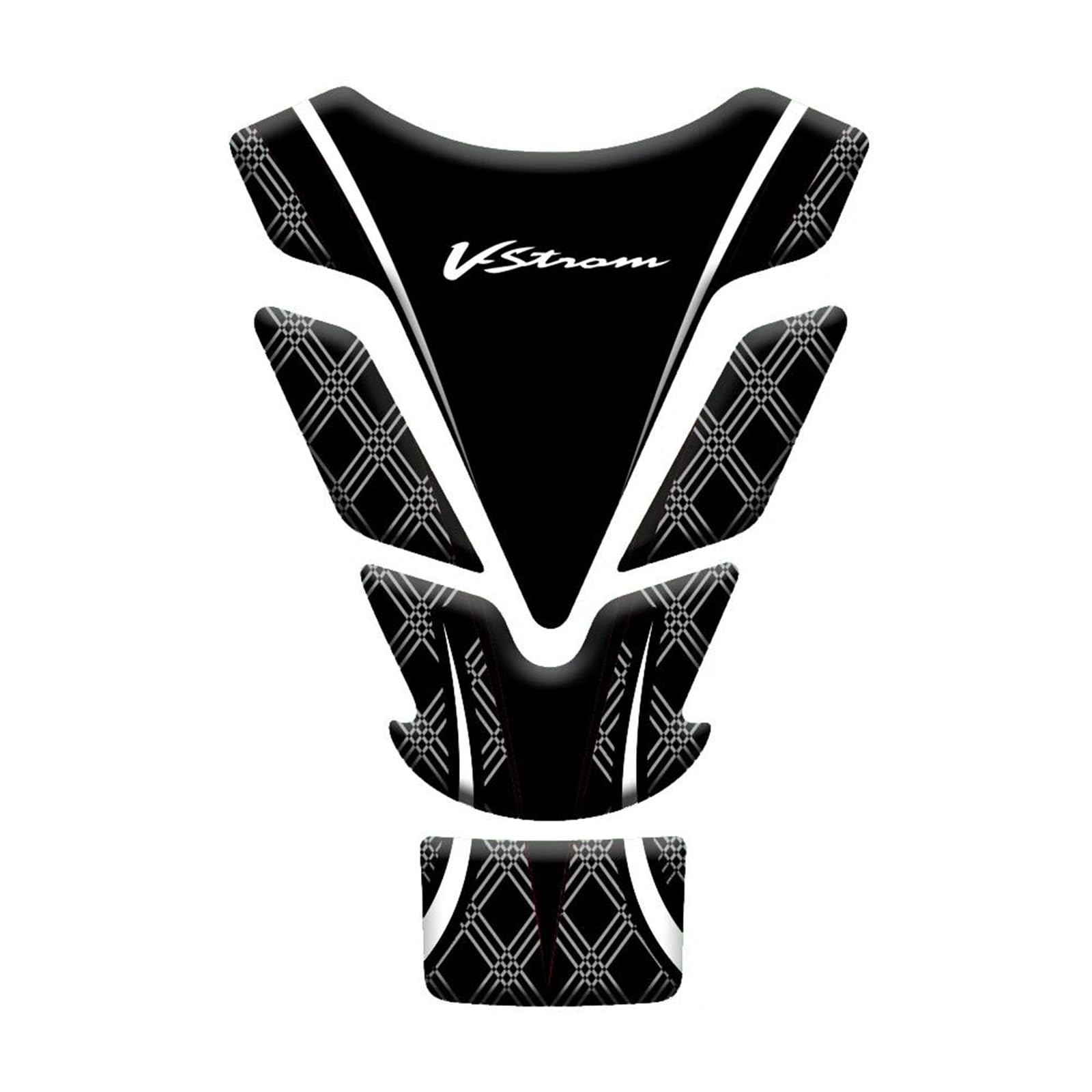 Gas Fuel Tank Pads Motorcyclev Fuel Tank Sticker for Suzuki V-Strom 650 DL650 V-strom650 DL VStrom Gas Protector Pad Fish Bone Decal Motorbike Protection Stickers(Color 4)