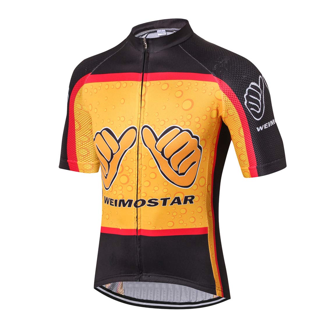 Cycling Jersey Men Bike Jersey Road Cycle Tops Summer Mountain MTB Bicycle Clothing Short Sleeve T-Shirts Sports Racing Blouse Riding wear Breathable Size L