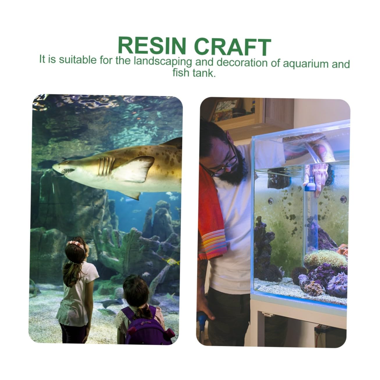 Happyyami 1stück Kreative Aquarium Dekoration Mit Wasserfall-Effekt Resin Rockery Für Fischbehälter Langlebig Und Pflegeleicht Für Wohnräume Und Badezimmer