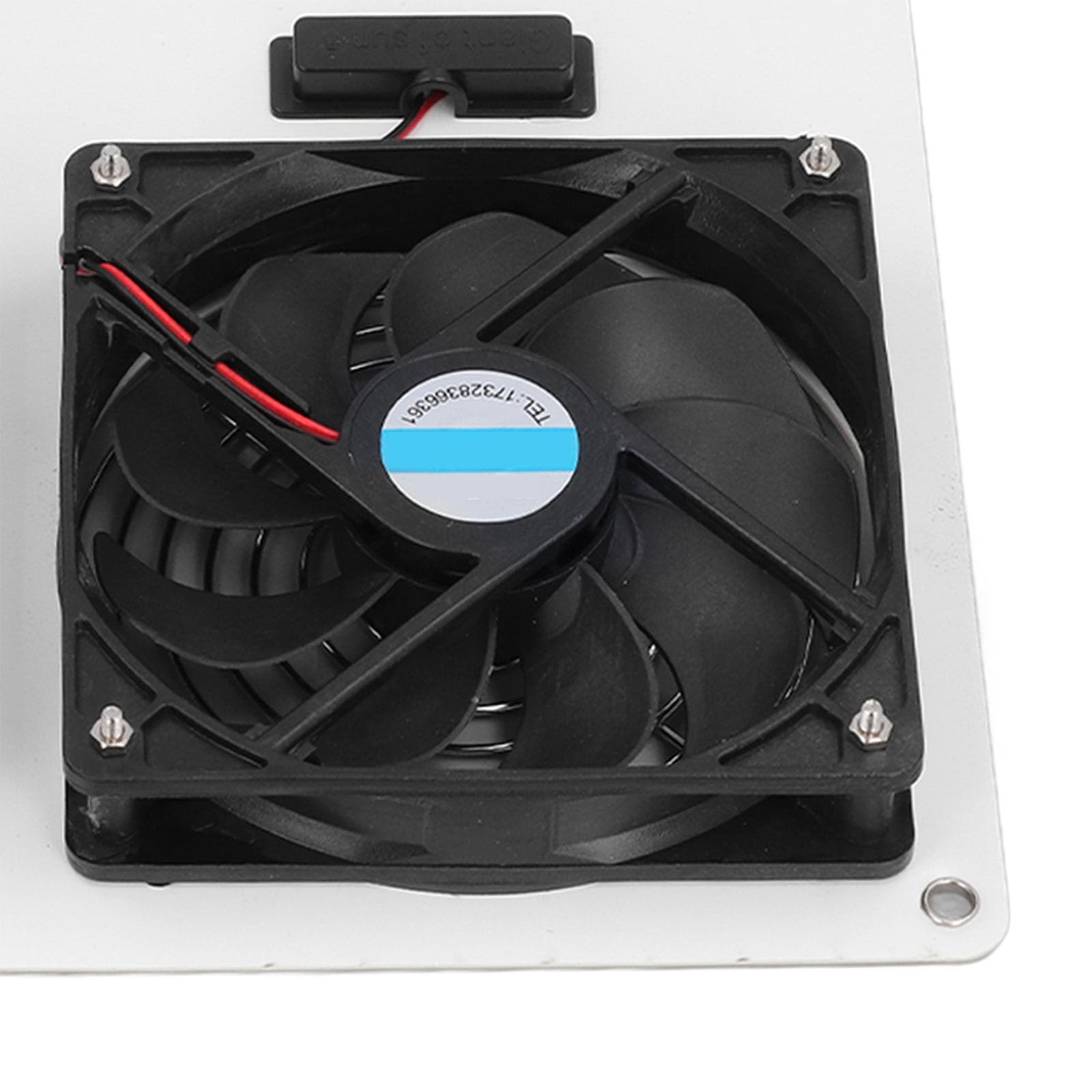 Ventilatore solare impermeabile, resistente alle intemperie, soluzione di ventilazione per migliorare il flusso d'aria in diversi ambienti, ventilatore solare
