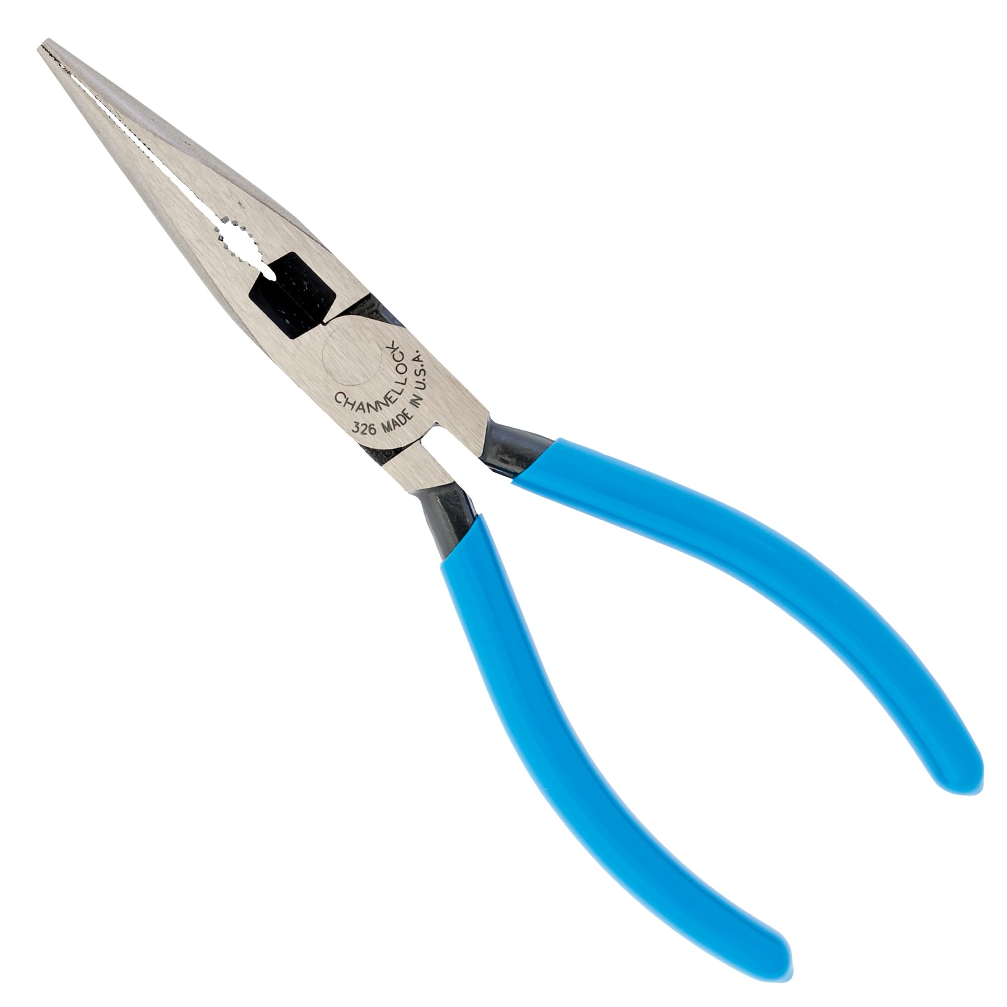 Channellock Needle-Nose Pliers 326 - Long Nose with Side Cutter, Channel Lock Pliers - 6 in