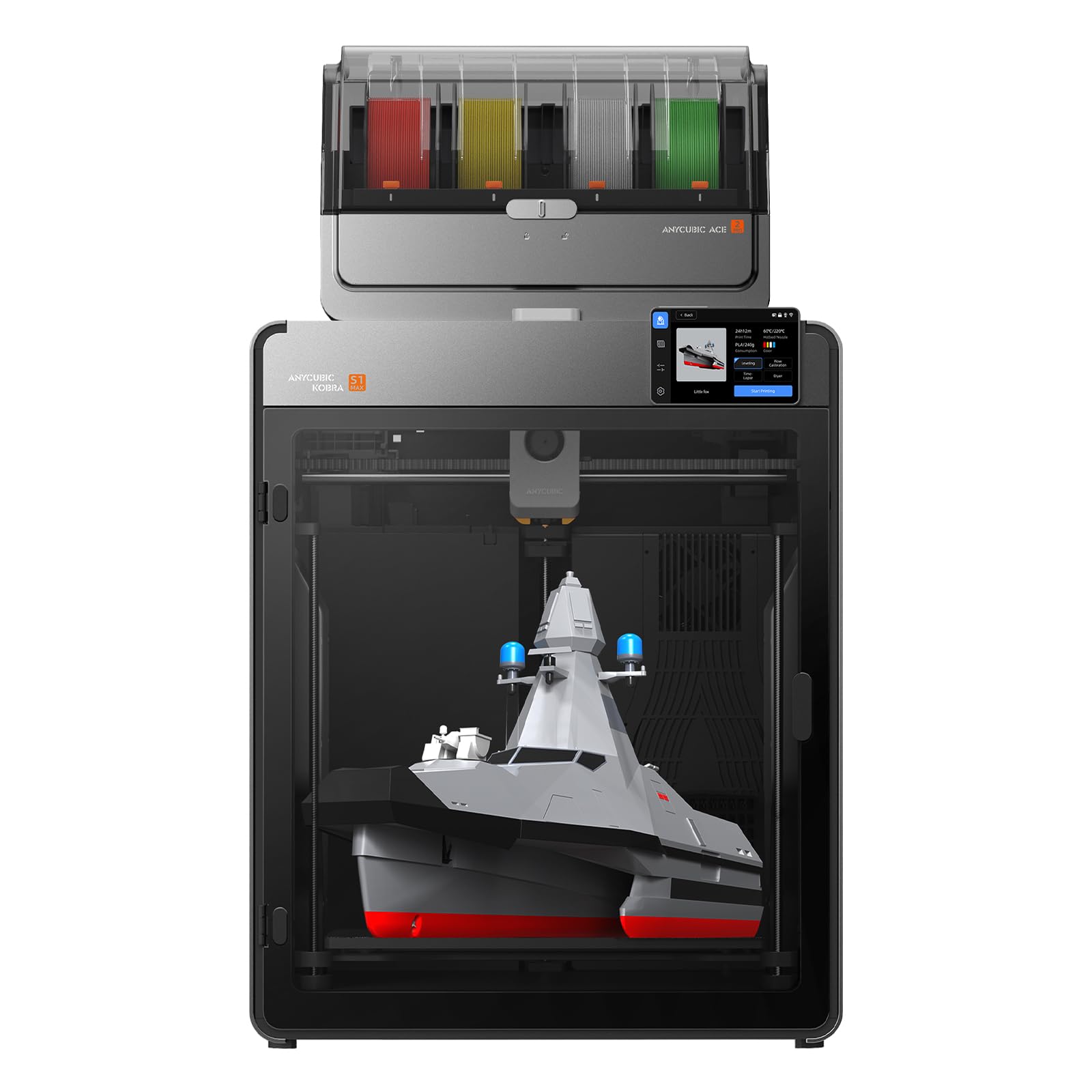 Amazon | ANYCUBIC Kobra S1 Max Combo 3Dプリンター 大型 多色造形