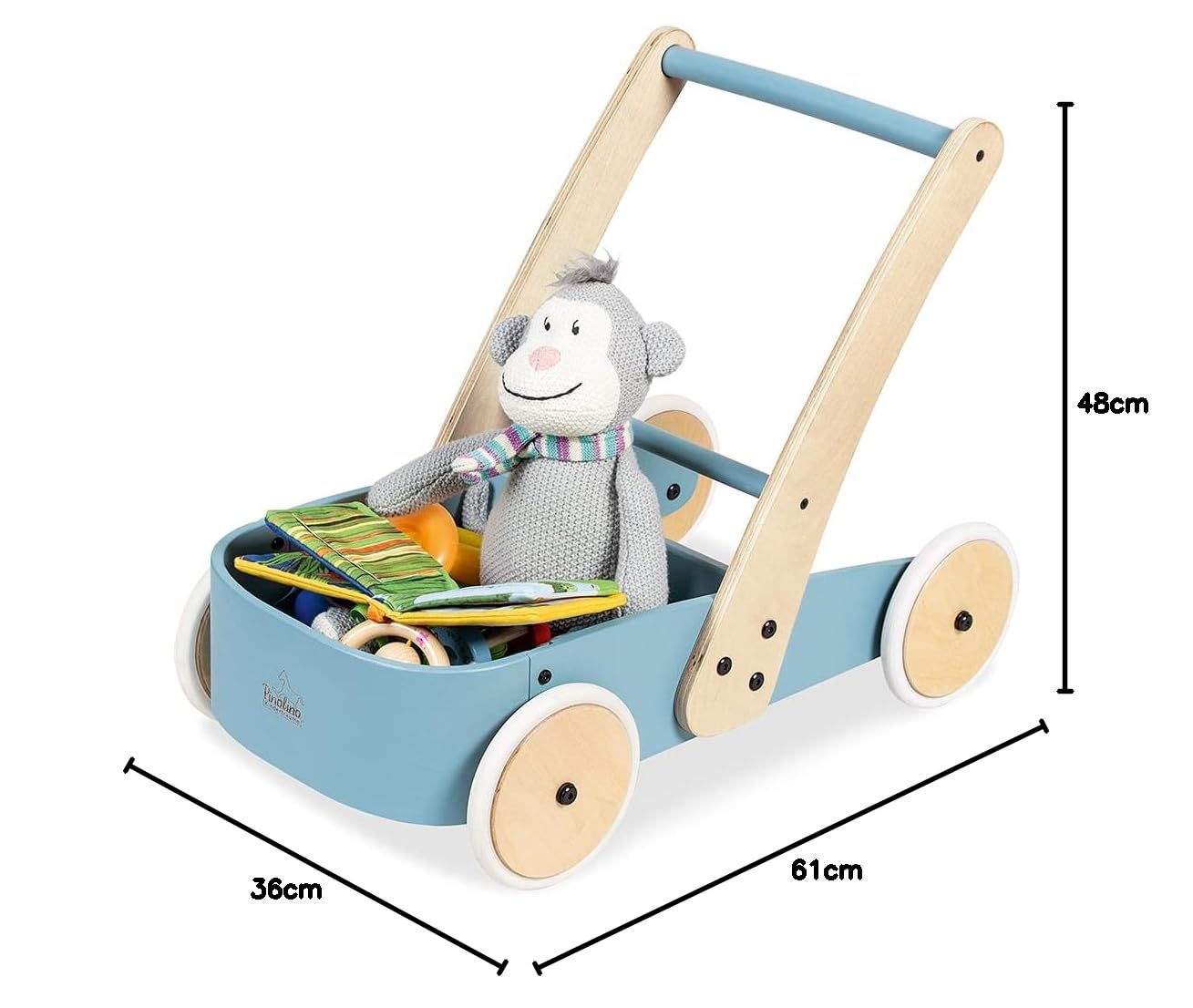 Learning walker 'Fiete', blue