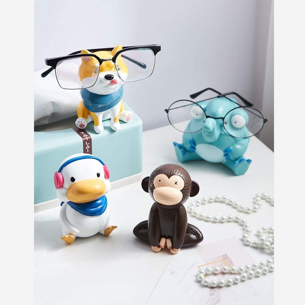 Glasses Frame Cute Decoration Ornaments Creative Glasses Display Stand Counter Small Ornaments Multifunctional Display Stand Sunglasses Frame Display Stand (Color : A) (C)