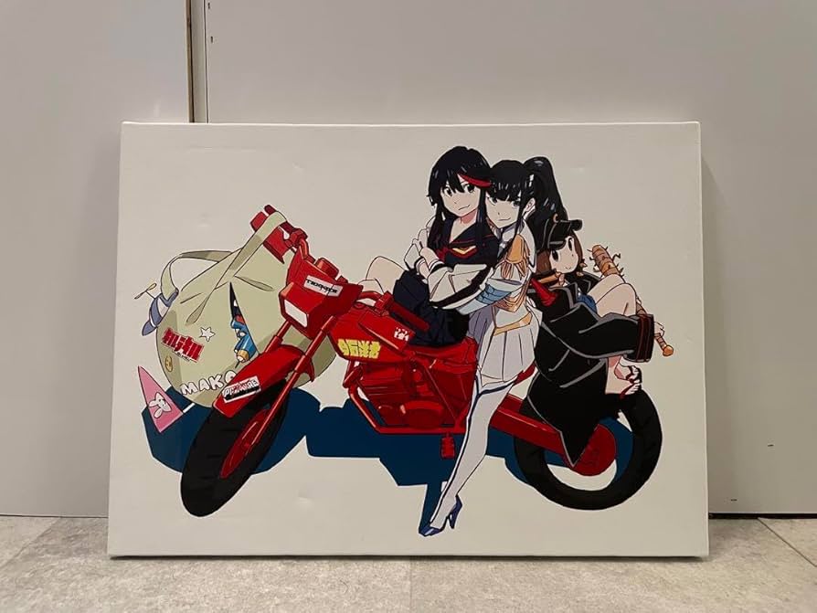 今石洋之の世界 キルラキル デザイナーズキャンバス Amazon.co.jp: 今石洋之の世界展 デザイナーズキャンバス