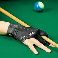 Vista 7 de Guantes de billar para mano derecha, guantes de billar de 3 dedos, guantes de billar para taco de piscina, guantes de billar transpirables de secado