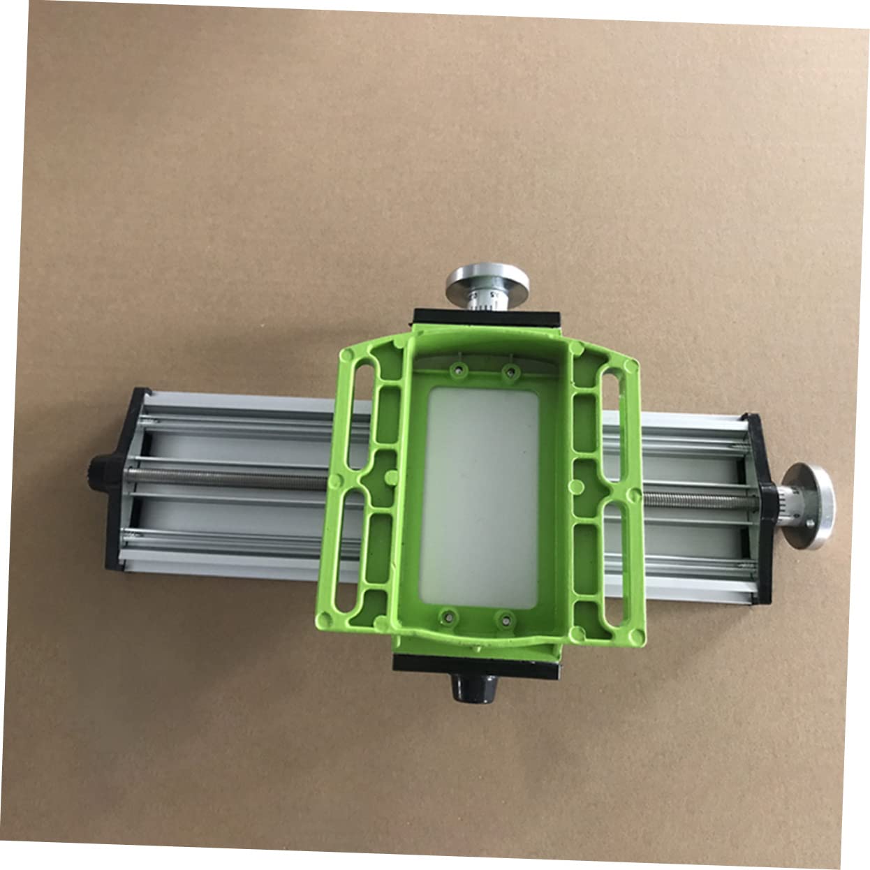 NUOBESTY Mini para Mesa de Trabajo de Fresadora Abrazadera de Banco Ajustable X-y Aleación de Aluminio Resistente Multifuncional para Taller 1