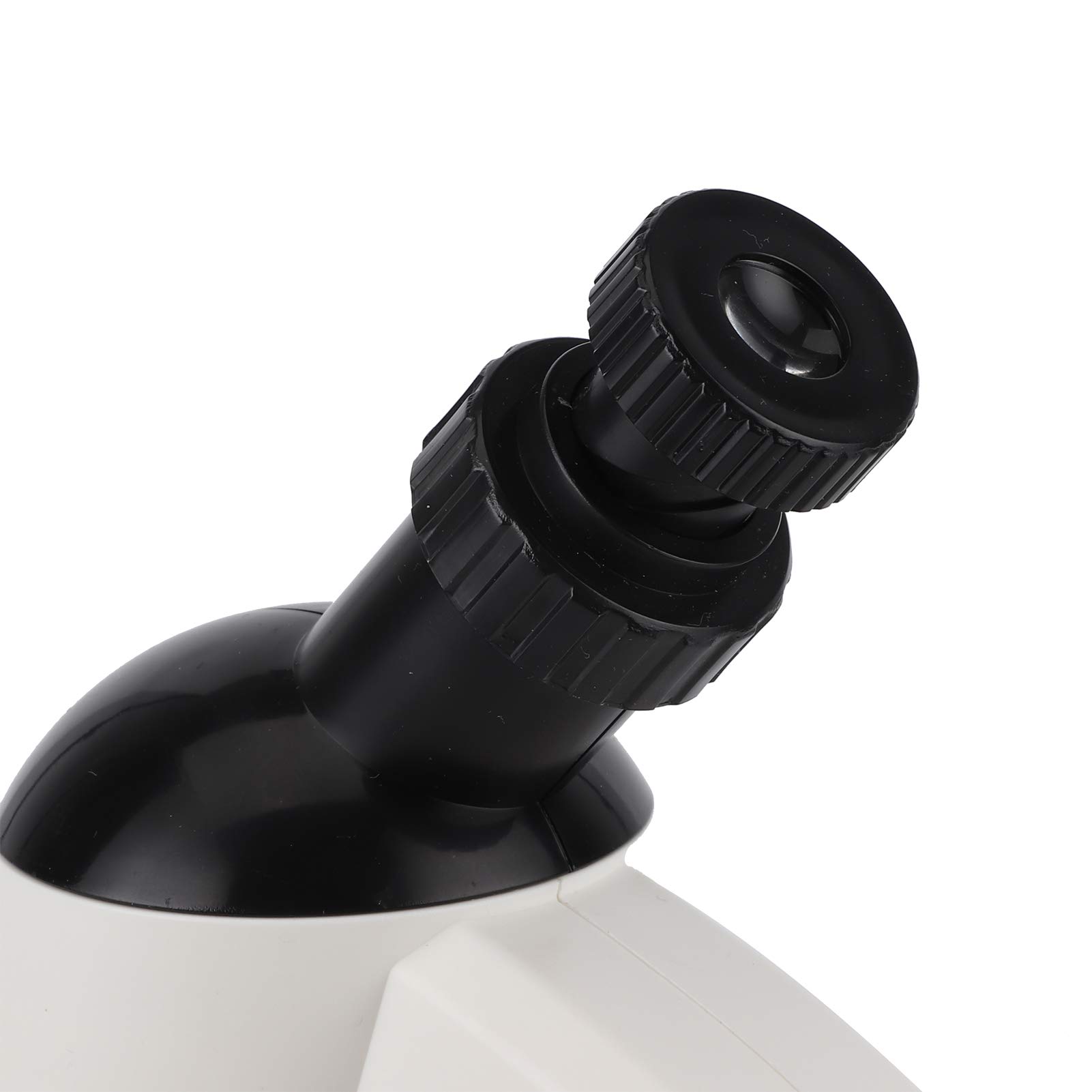 Microscopio per Bambini 40X-1200X Giocattolo Educativo con Luce LED per Giovani Appassionati di Scienze Rispettoso Dell'ambiente (Bianca)
