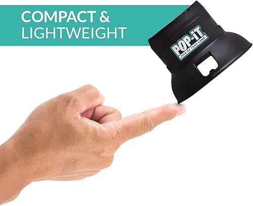 Miniatura 4 de POP-IT Recogedor de pelota de tenis superior para raqueta, sin doblar, manos libres, se adapta a la mayoría de las raquetas, coleccionista de