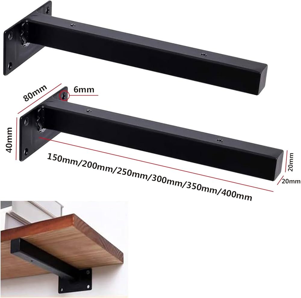 Amazon | 棚受け金具 4個入り 棚受け 隠し 棚受けブラケット、T