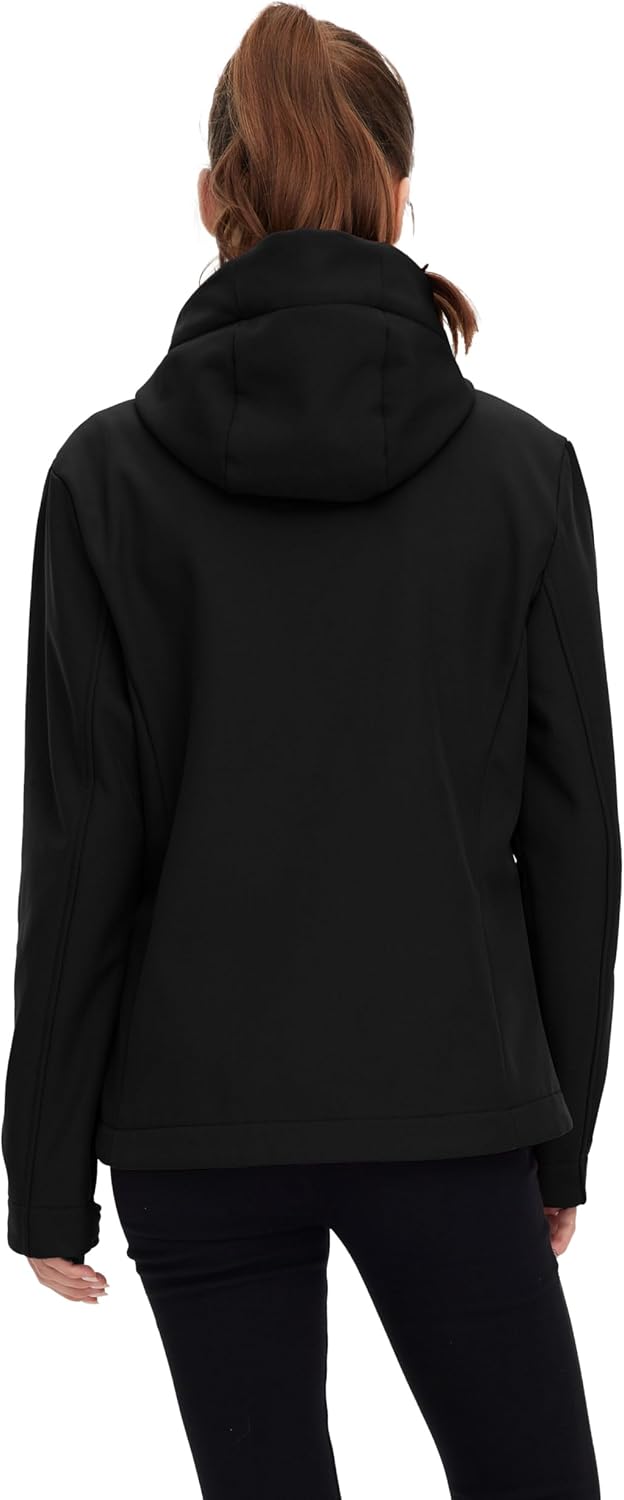 wantdo Women's Fleece Lined Jacket Softshell Jacket Lightweight Insulated Jacket - Image 6
