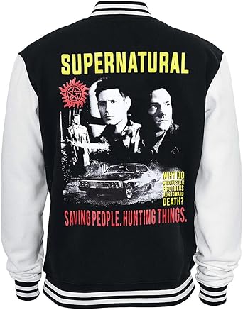 supernatural varsity jacket