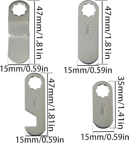 Miniatura 2 de 8 unidades, 2 juegos de cerradura de leva para gabinete, archivos y cajones importantes, grosor máximo del panel con llave igual