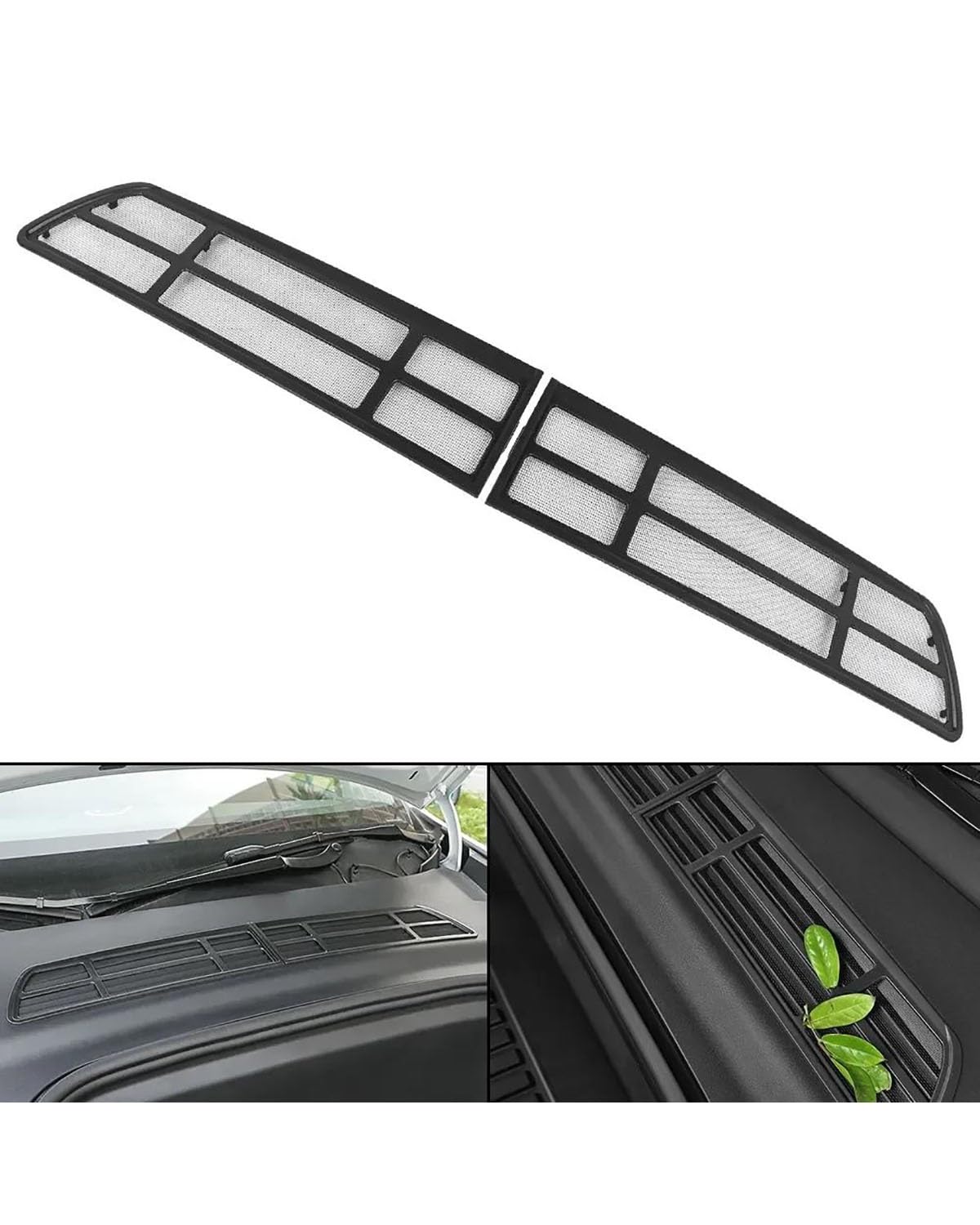 Filet rangement Tesla Model Y accessoire grille aération - 6