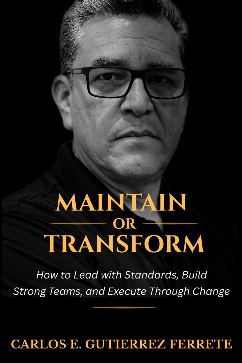 Maintain or Transform: How to Lead with Standards, Build Strong Teams, and Execute Through Change