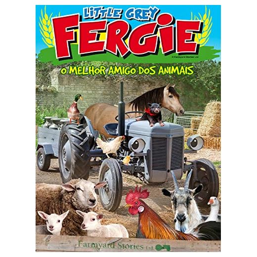 Pequena fergie cinza: O melhor amigo dos animais