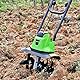 Bakaji Motorhacke für Gemüsegarten, Leistung 750 W, Hackmaschine mit Elektromotor, 4 Klingen à 20 cm, Arbeitsbreite 32 cm, Geschwindigkeit 380 U/min, mit ergonomischem Griff, Gartenanbau