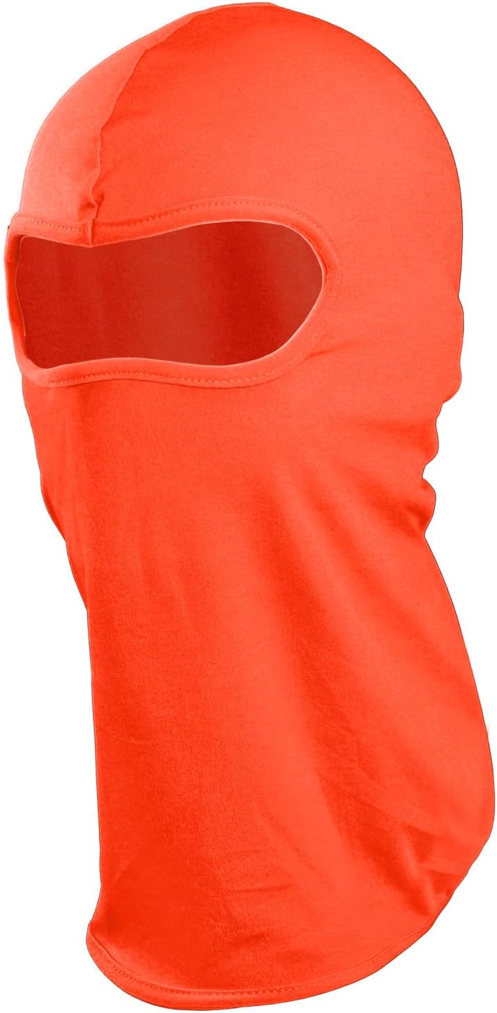 3/12 Pack Balaclava Face Mask Cover Multipurpose Full Ninja Mask Motorcycle Cycling Outdoor Sport Ski Active Orange (12pk) 12 image 2 of 2 B09RWJPH8R