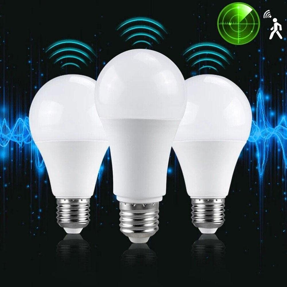 PHOEJIX Radar Motion Sensor Led Light Bulb, 12W(100W Equivalent), E27 Screw - Image 2