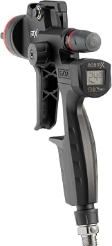 SATA Premium Spray Gun for Automotive refinish Jet X RP 1.3 I (Control) Nozzle Digital, Suitable for Water- and Solvent-Based Paint Systems