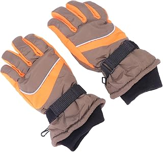 CLISPEED Luvas De Esqui Para Crianças Luvas De Tela Sensível Ao Luvas De Inverno Luvas Esportivas Luvas De Dedo Luvas De Esqui Luvas De Alpinismo Homem Prancha De Esqui Luvas De Mão