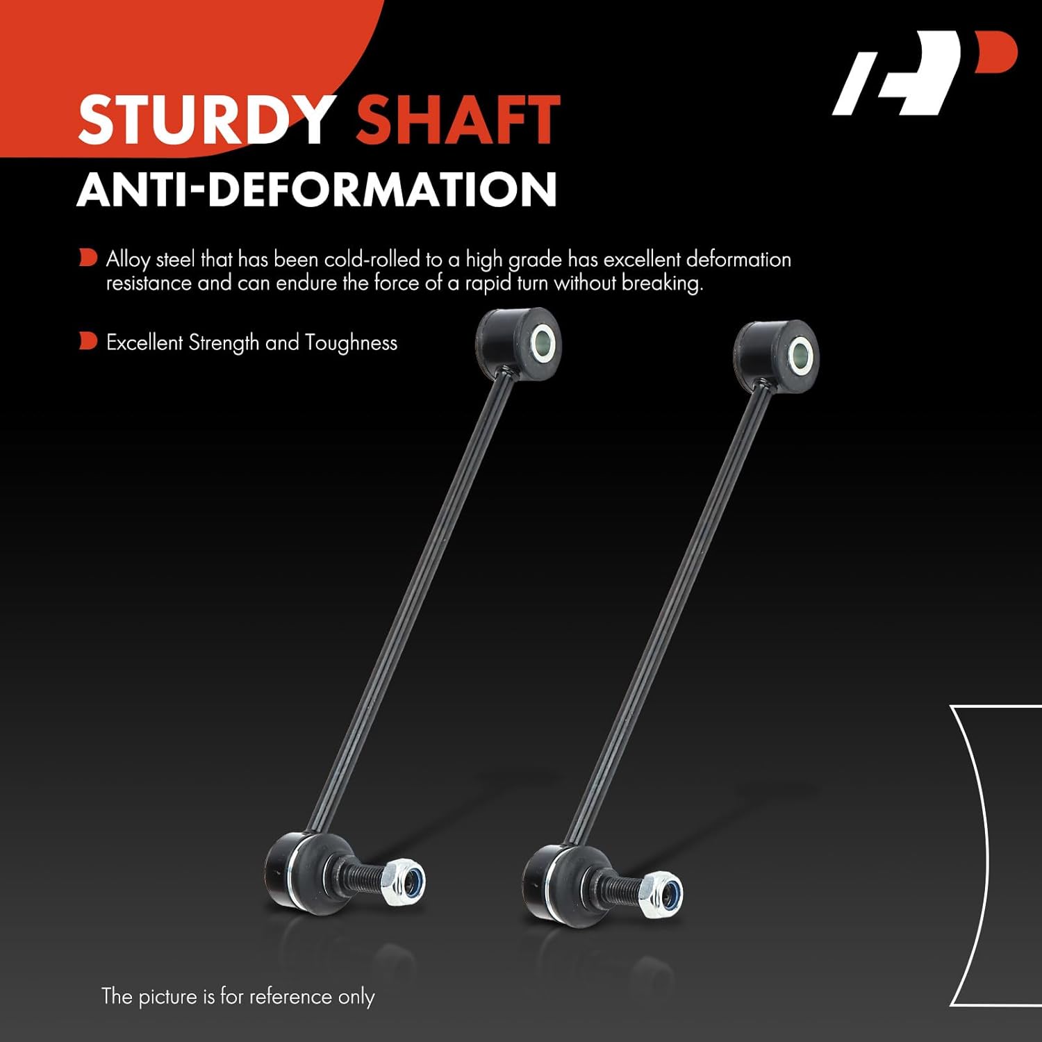 A-Premium 2 x Rear Sway Bar Links Stabilizer Bar Links, Compatible with Ram 1500 2011-2022, 1500 Classic 2019-2023 & Dodge Ram 1500 2009-2010