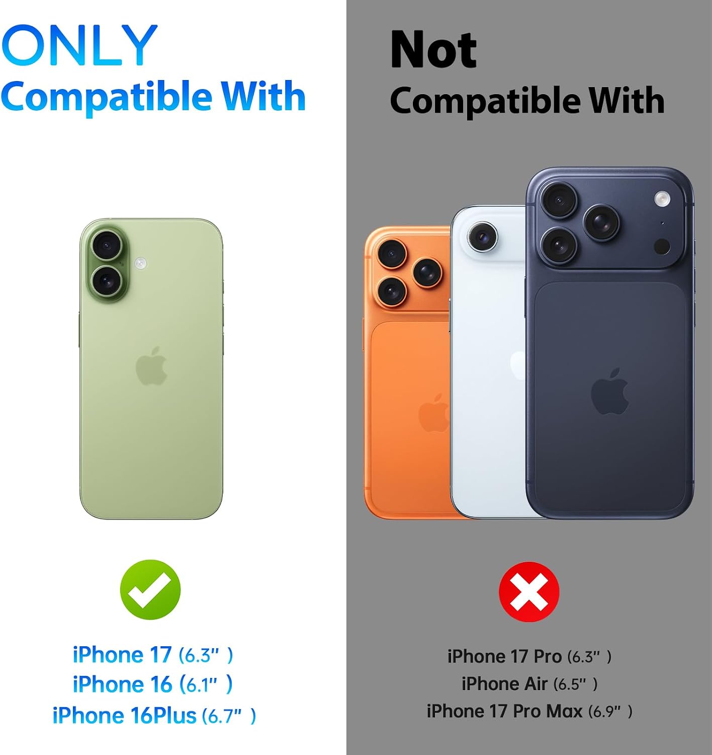 for iPhone 17/iPhone 16/iPhone 16 Plus Camera Lens Protector - with Installation Tray, 9H Tempered Glass [Anti-Scratch] [Ultra HD Clear] Metal Individual Ring Camera Cover(Silver Glitter)