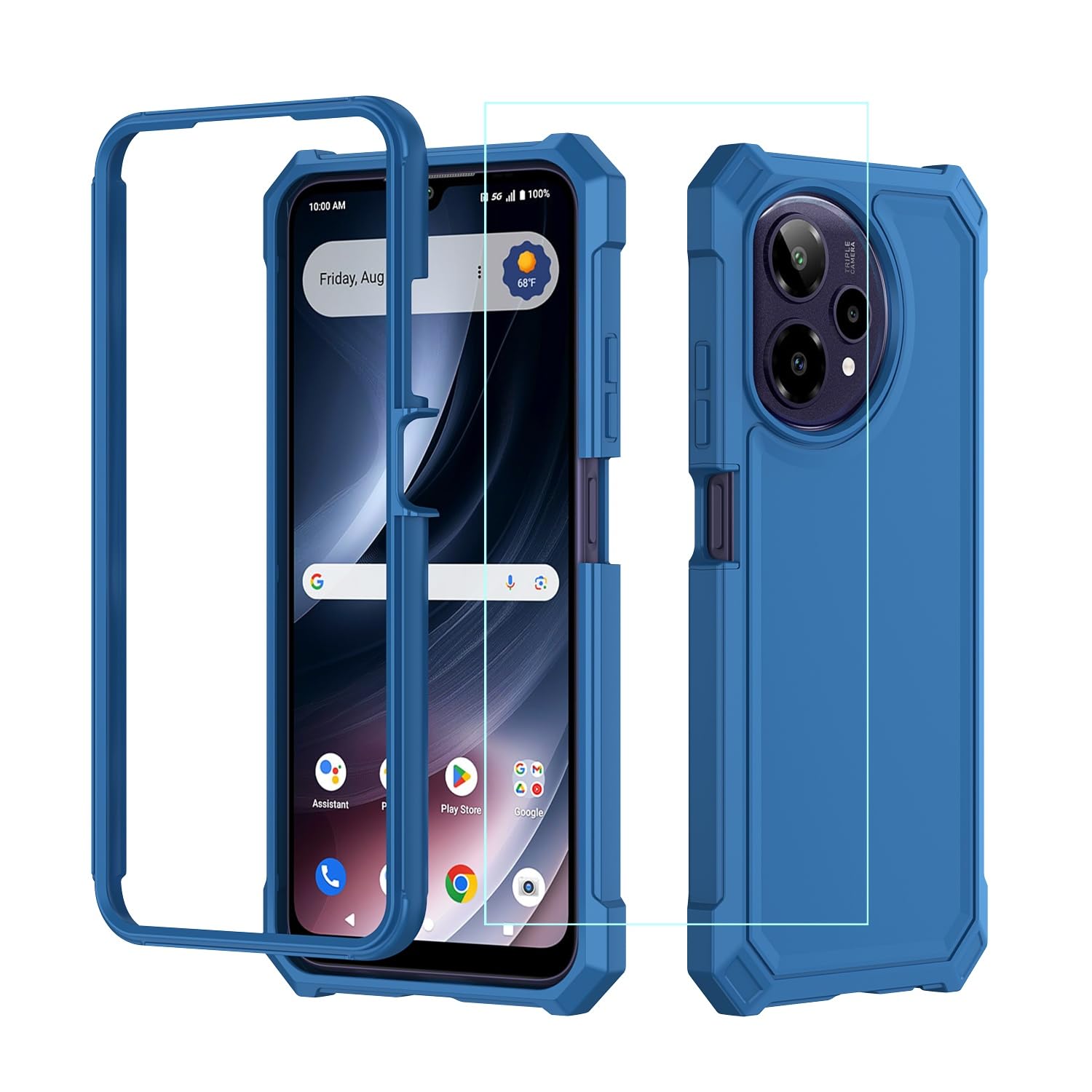 Funda para Cricket iCon Pro 2026 policarbonato protector de pantalla 8
