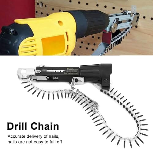 Miniatura 8 de Woodwork - Adaptador de uñas automático eléctrico inalámbrico con batería de iones de litio integrada, juego de grapadoras eléctricas para uñas