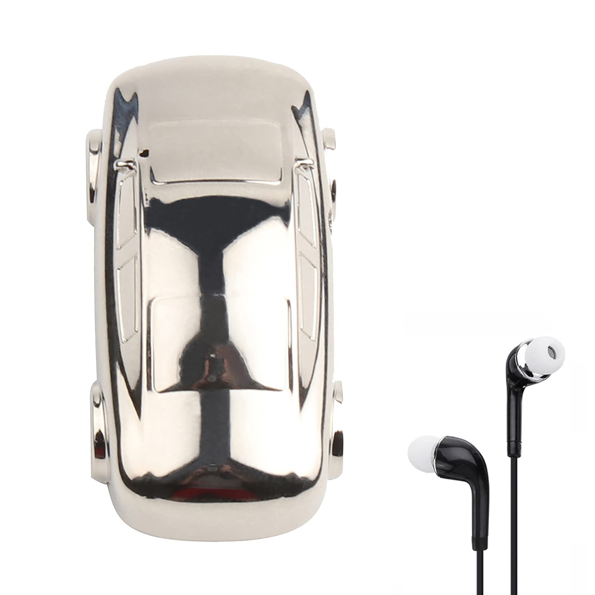 Grabadora de voz digital, 16 GB, grabadora activación de voz, MP3, reproducción de 15 horas, dictáfono con batería recargable de 3,5 mm, auricular reproducción
