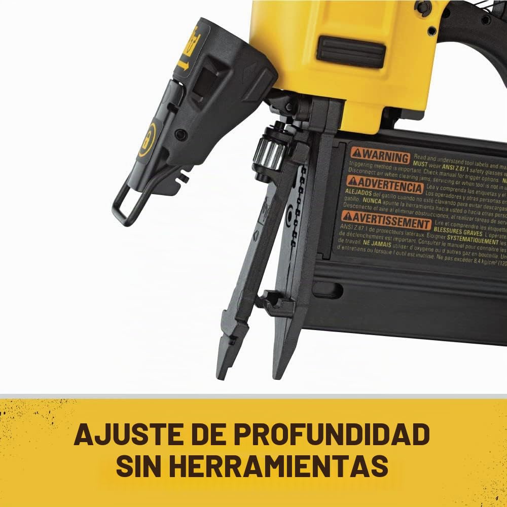 DEWALT Clavadora de pin, calibre 23, 2 pulgadas (DWFP2350K)