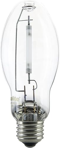 Sunlite 03600-SU LU35/MED - Bombilla de sodio de alta presión, 35 vatios, ED17/MED, base media (E26), código ANSI S76, 2250 lúmenes, 16000 horas de