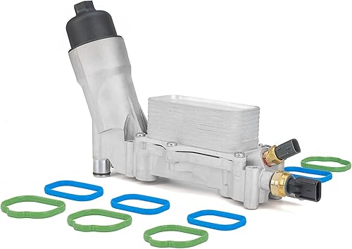 WEILEITE 68310865AB 3.6 - Adaptador de carcasa de filtro de aceite de motor compatible con Dodge Journey Charger Challenger Caravan Ram ProMaster