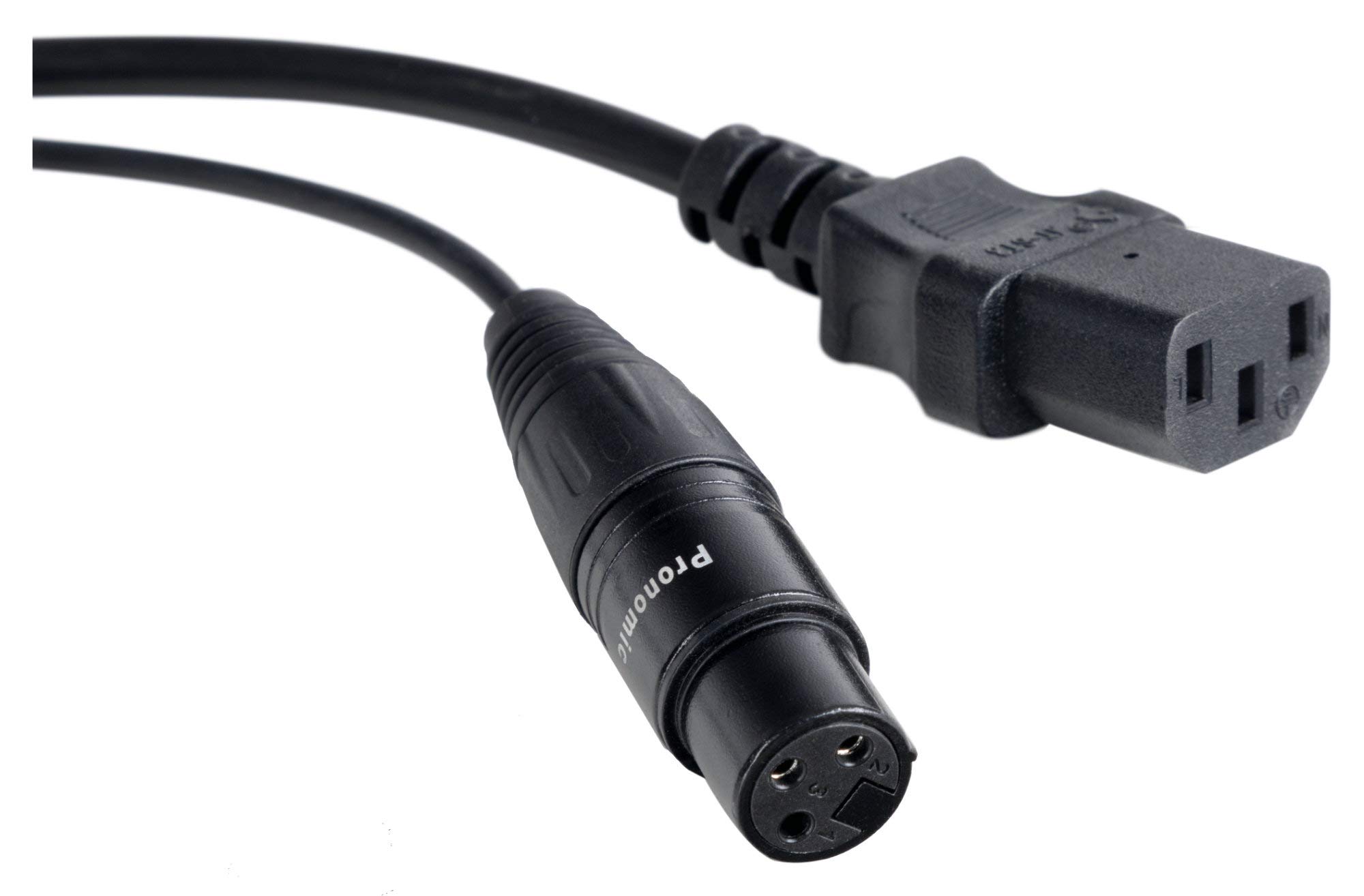 Pronomic Stage EUPPX-2.5 Hybride Kabel Euro/Powerplug/XLR 2x Set