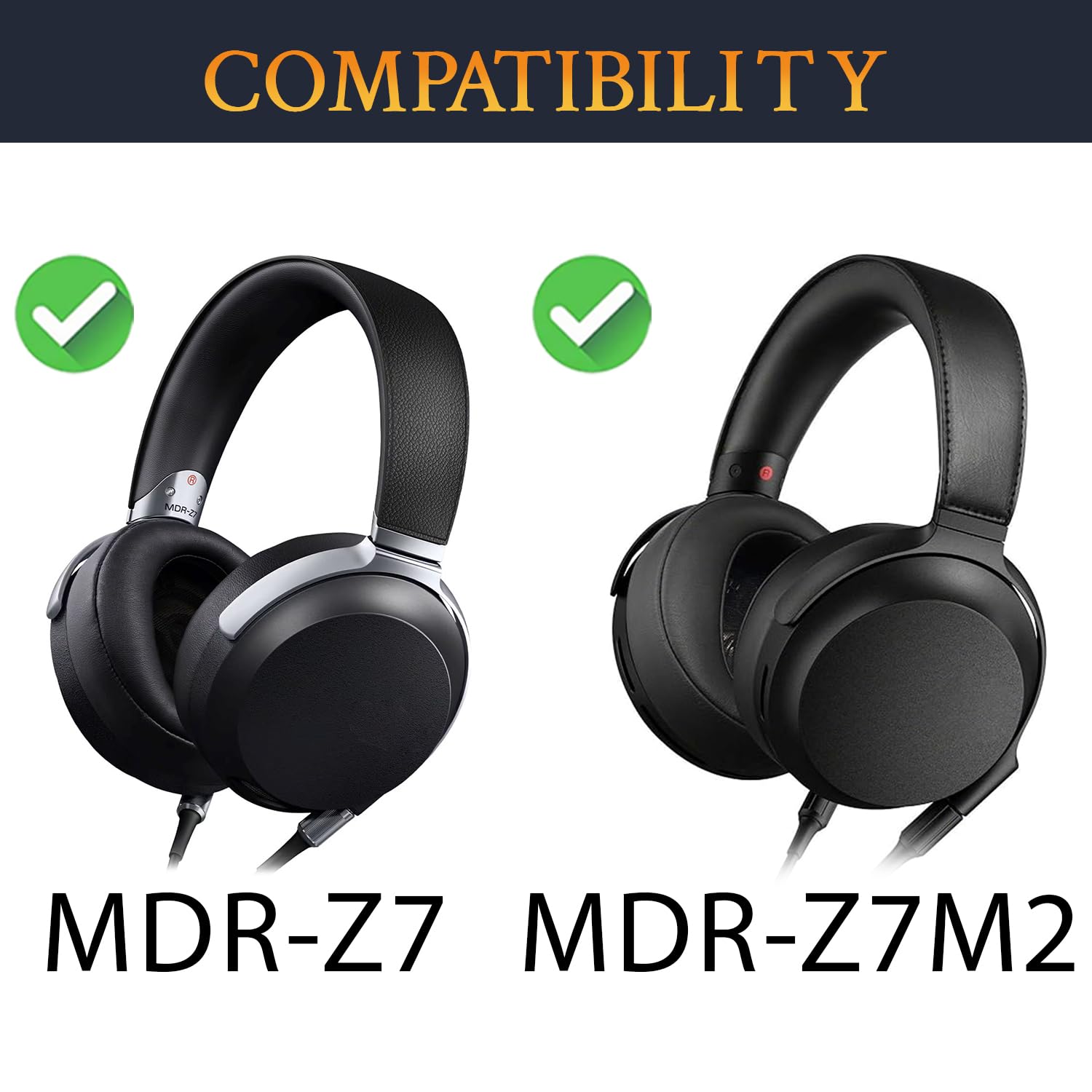 Amazon.com: SOULWIT Earpads Replacement for Sony MDR-Z7(MDRZ7)/MDR