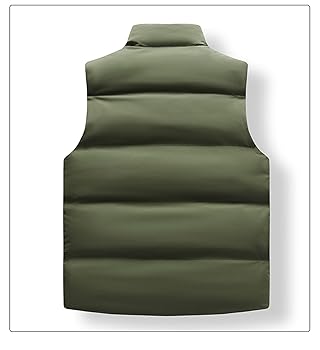 av vattev boxy jacket vest 変形ベスト Wankang Men's Winter Puffer Vest Sleeveless Jacket Coats
