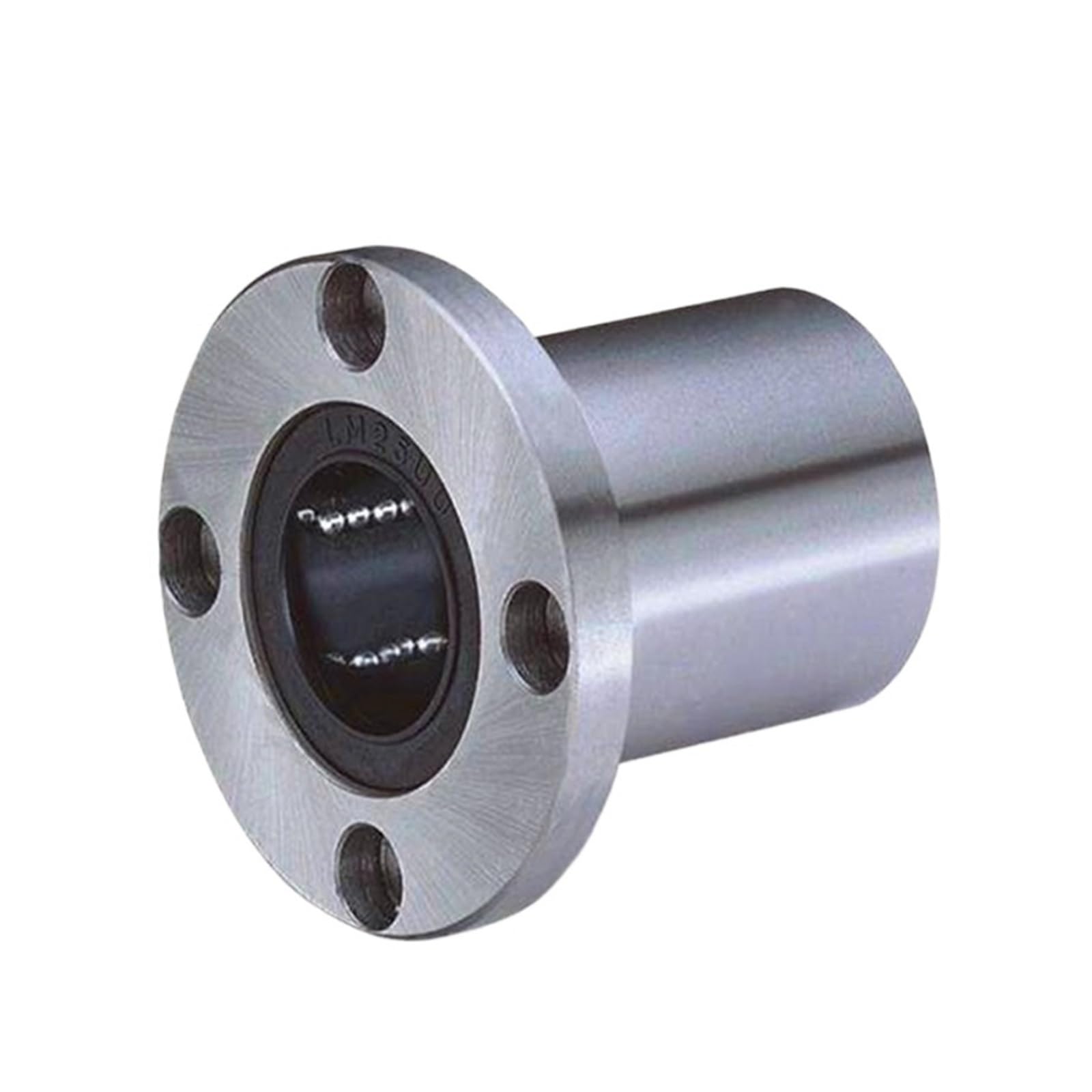 2 Pezzi Cuscinetti a Sfere lineari con Flangia Circolare LMF6 8 10 12 13 16 20 25 30 35 40 50 60UU(LMF8UU)